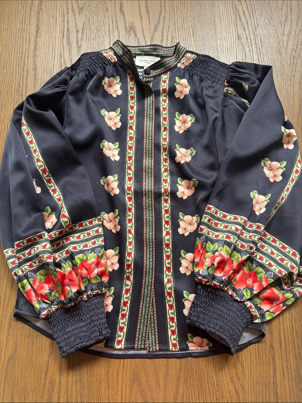 Elizabeth James The Label Emily Blouse Size Small